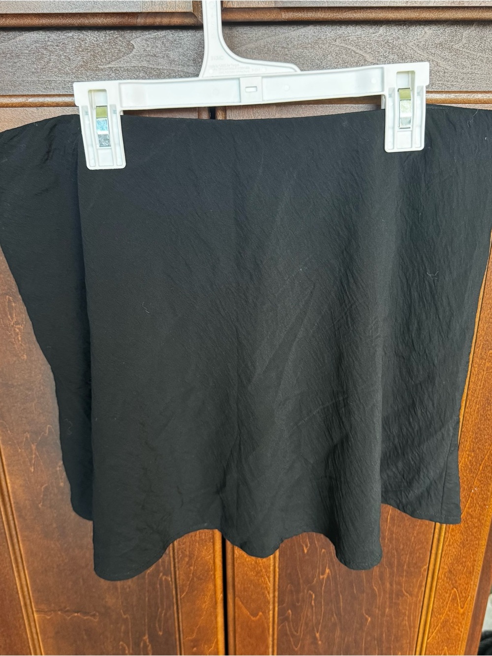 Abercrombie Sienna Mini Skort Black Size L High Waist Built-in Shorts NWT - Picture 14 of 16